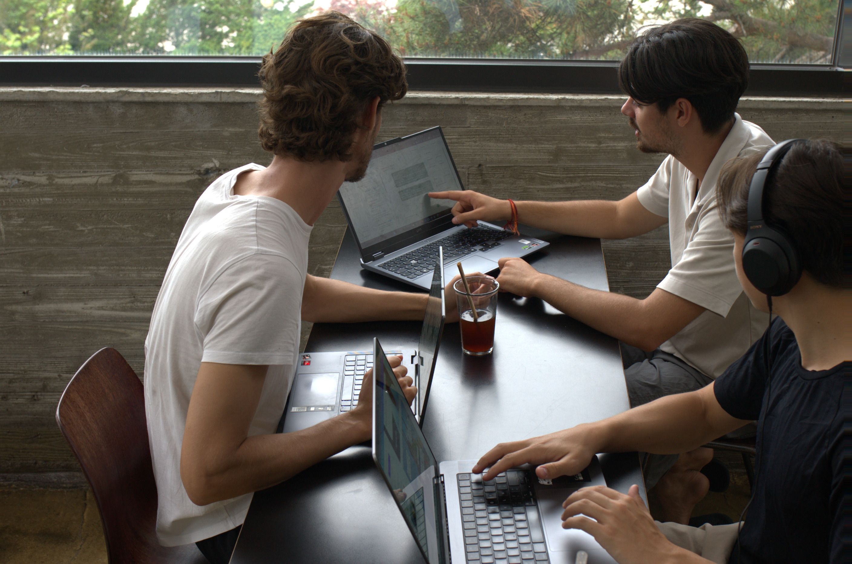 Arthur, Jocelin and Hugo, Formlyy co-founders - Before Formlyy